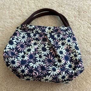 FLOWERED PURSE